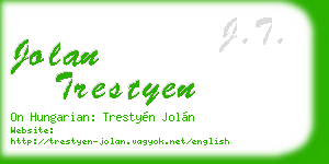 jolan trestyen business card